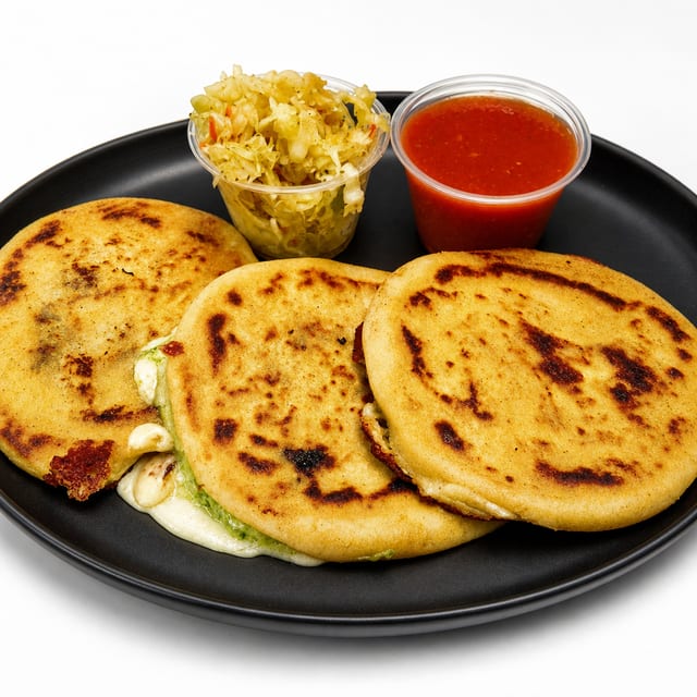 Pupusa - Jalapeño and Cheese (1).