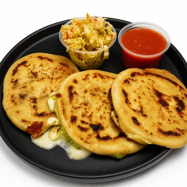 Pupusa - Cheese N Bean (1).