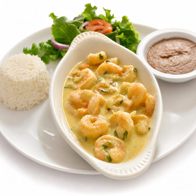 Garlic Shrimp - Camarones Al Mojo De Ajo.