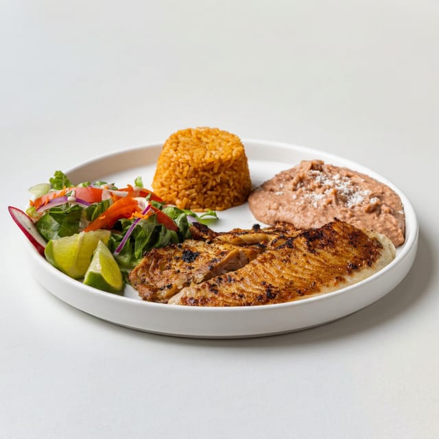 Grilled Tilapia (Filete De Pescado).